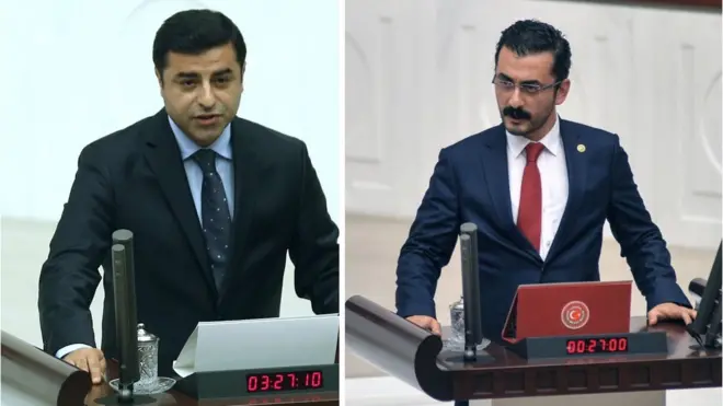 Selahattin Demirtaş ve Eren Erdem