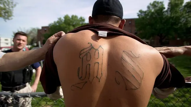 Un miembro de la Mara Salvatrucha arrestado en Maryland.