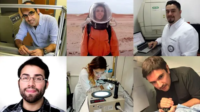 David Leal, Luciana Tenorio, Juan Gallo, Steve Ramírez, Eva Hernández, Fernando Ávila