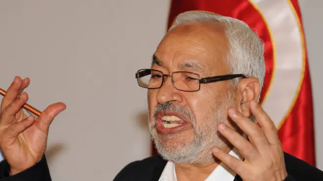 الشيخ راشد الغنوشي زعيم حركة النهضة