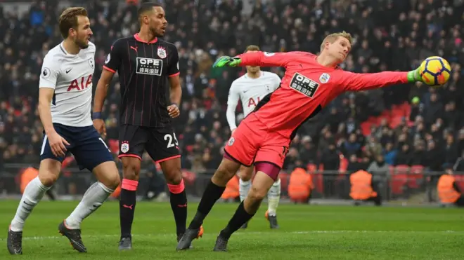 Harry Kane est en tête du classement des buteurs de Premier League avec Mohamed Salah.