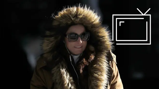 Морозы в США