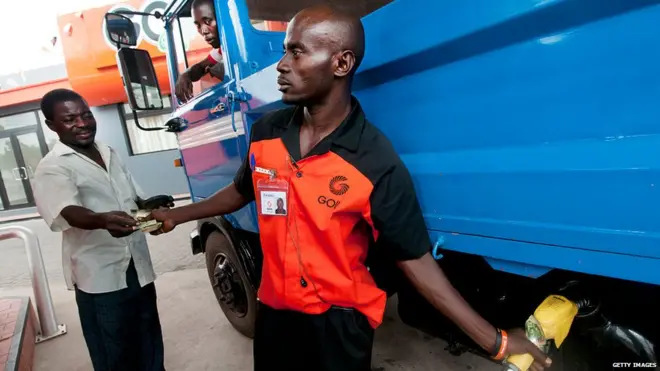Fuel price in Ghana