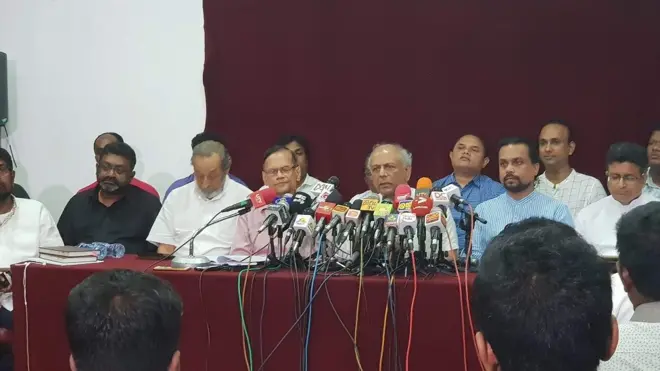 එක්සත් ජනතා නිදහස් සන්ධානයේ මාධ්‍ය හමුව