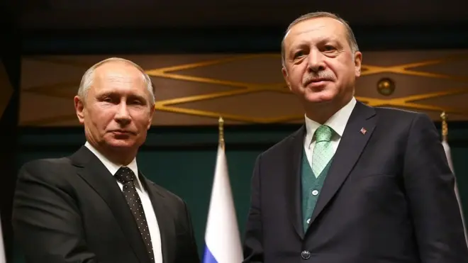 Vladimir Putin dan Recep Tayyip Erdogan bertemu di Ankara membahas langkah Trump akui Yerusalem sebagai ibu kota Israel.