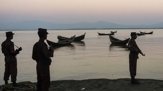 Bangladesh memperketat penjagaan di perbatasan dengan Myanmar untuk mencegah orang Rohingya masuk.