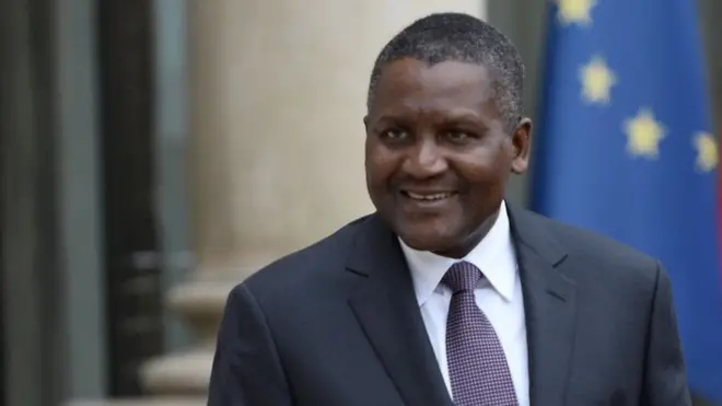 Akụkọ kọrọ na e mefughị oke ego na agbamakwụkwọ nwa Aliko Dangote dịka ndị ọgalanya ndị ọzọ na-eme