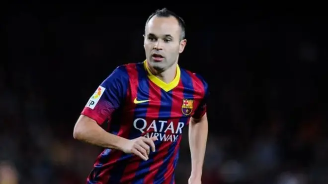 Iniesta don play 639 times for Barcelona