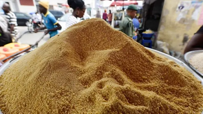 Di government of Anambra State for Southeastern Nigeria, ban di drinking of raw garri, wey dem say fit cause Lassa fever