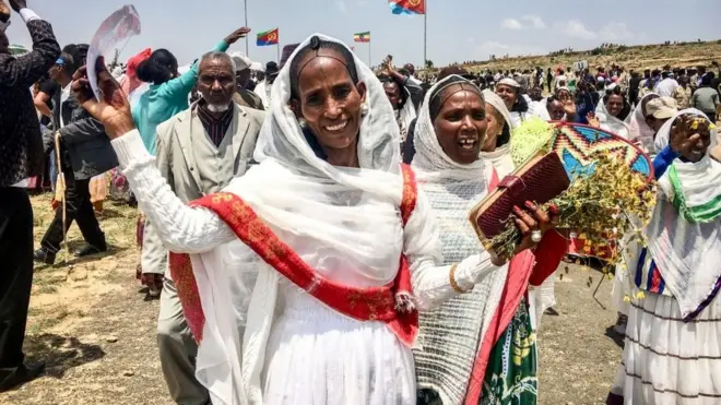 Haawwan tibba daangaan saaqameetti gammachusaanii ibsaa turan