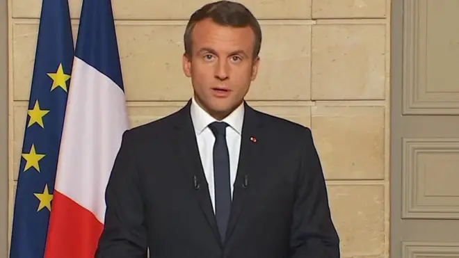 French President Emmanuel Macron