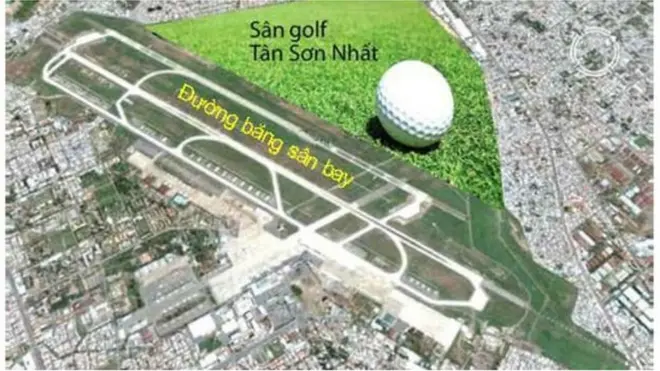 Sân golf ở Tân Sơn Nhất