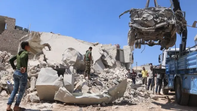 સીરિયામાં ધડાકો