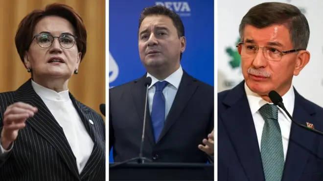 Meral Akşener, Ali Babacan, Amet Davutoğlu