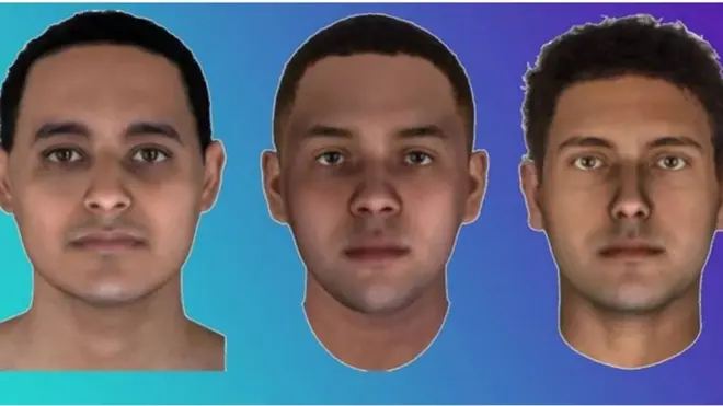 고대 이집트 남성의 얼굴