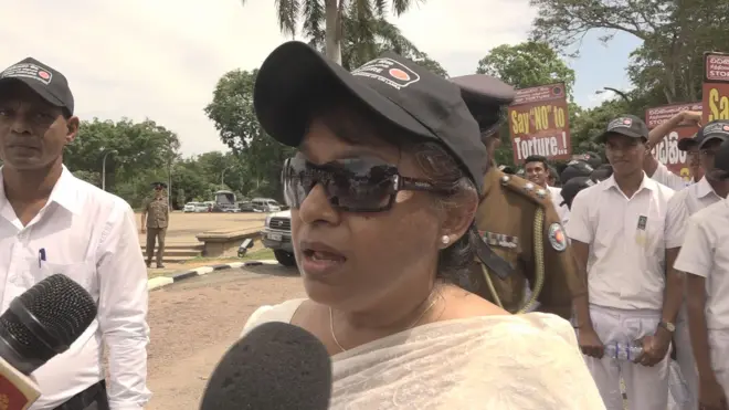 ශ්‍රී ලංකා මානව හිමිකම් කොමිසමේ සභාපතිනි මහාචාර්ය දීපිකා උඩුගම