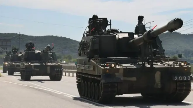 حملت روسيا والصين كوريا الجنوبية والولايات المتحدة جزءا من المسؤولية