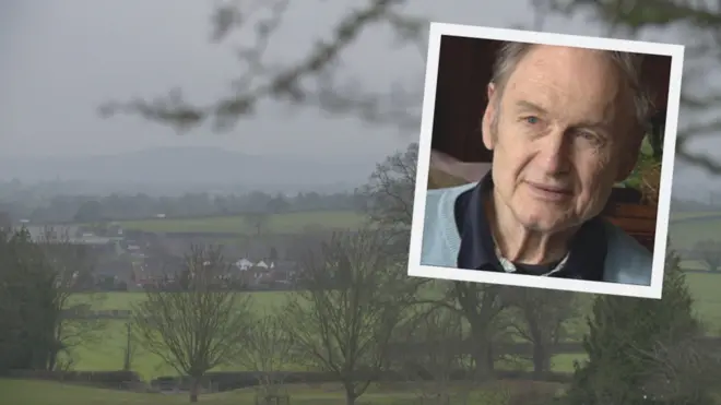 Foto de Roger Curry sobre otra imagen de Hereford, Inglaterra.