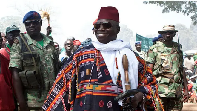 Yahya Jammeh a déployé des militaires dans les endroits stratégiques de Banjul