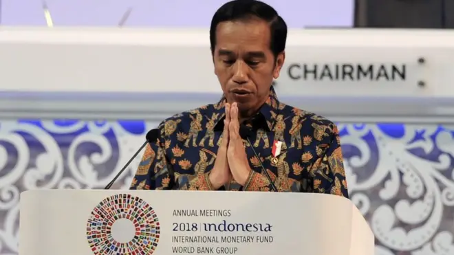 Presiden Jokowi sejak awal menargetkan Indonesia menjadi pusat perhatian para investor yang hadir ke pertemuan tahunan IMF-Bank Dunia di Bali, 8-14 Oktober lalu.