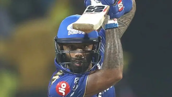 सूर्यकुमार यादव ने नाबाद 79 रनों की पारी खेली