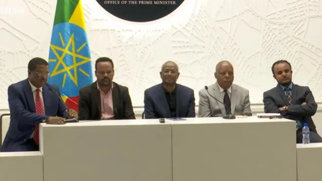 በጠቅላይ ሚኒስትር ቢሮ መግለጫ የሰጡት 7 ፓርቲዎች በጋራ