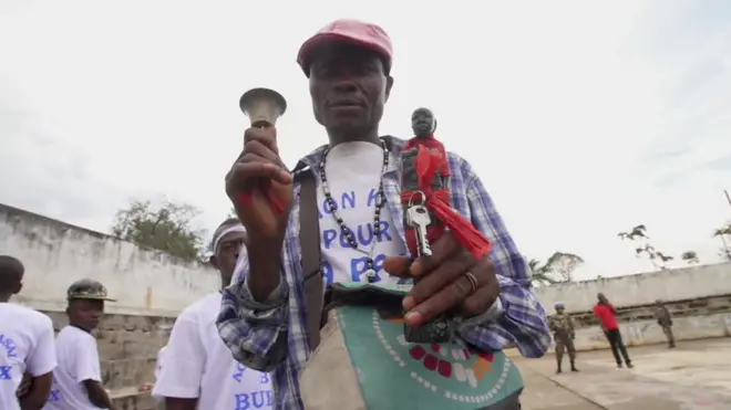 Au coeur de la milice Kamwina Nspau, RDC.