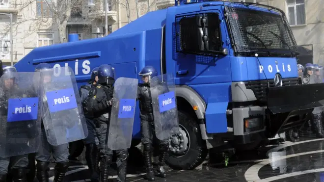 Оппозиция винит полицию Баку в жестоком разгоне акции (архивное фото)