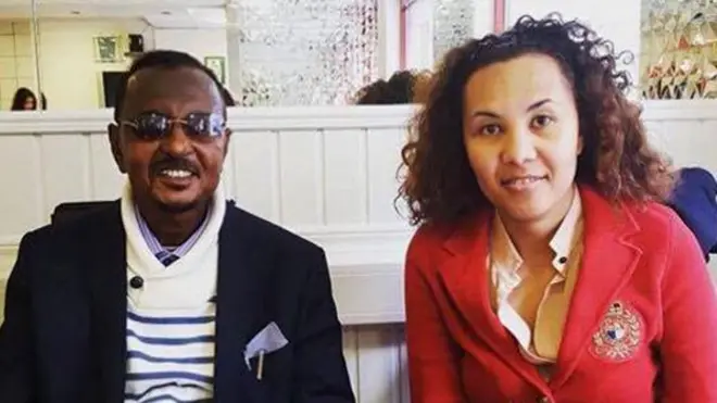 Farhiya et son père Siid Ahmed Sharif