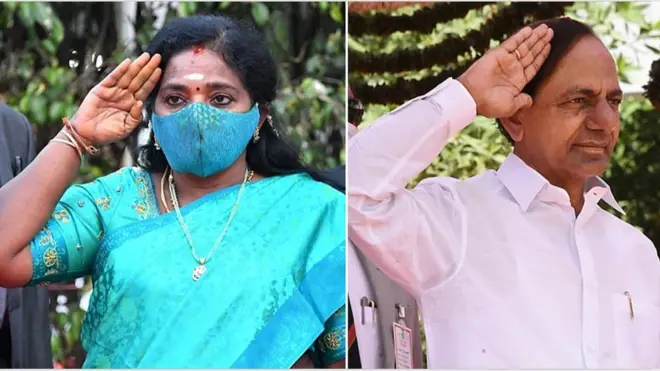 గవర్నర్ తమిళిసై సౌందర రాజన్, సీఎం కేసీఆర్