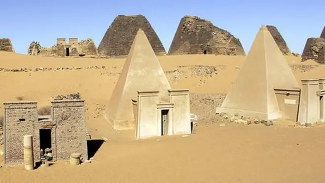 सूडान में 300 से ज़्यादा पिरामिड हैं
