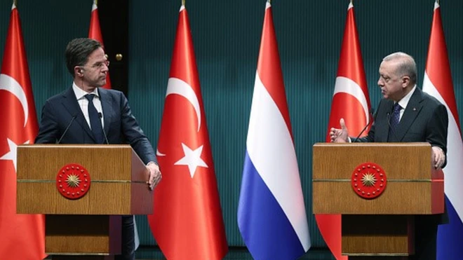 Rutte ve Erdoğan