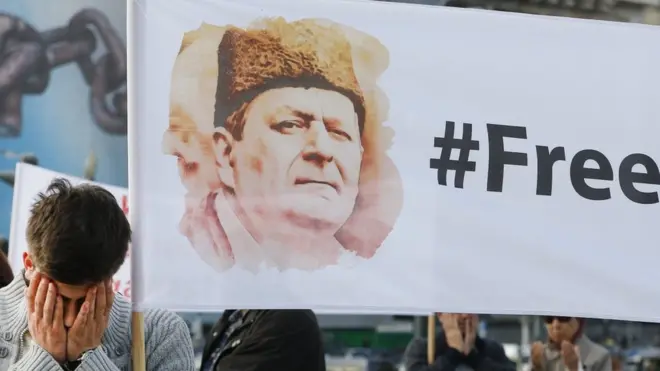 На Майдані кілька десятків людей вимагали звільнення Чийгоза