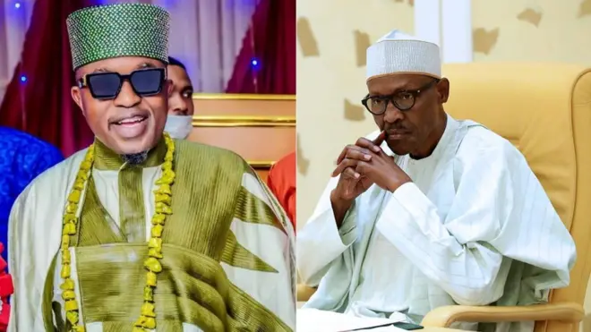 Aworan Oluwo ati Aarẹ Buhari