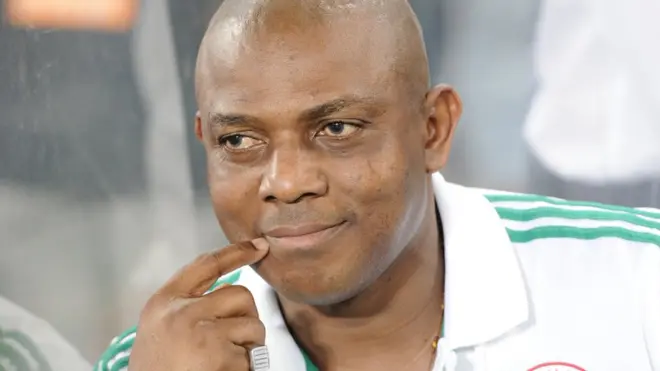 Stephen Keshi former coach of Super Eagles of Nigeria.