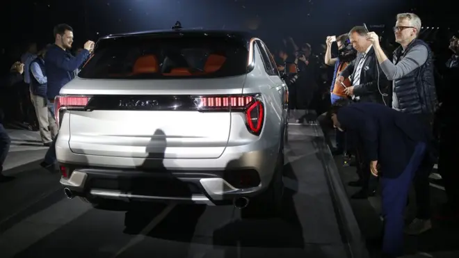 Geely'nin araçlarından biri