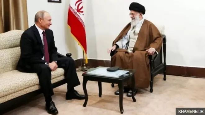 خامنه‌ای و پوتین