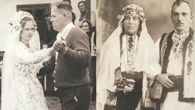 Весілля у селі Волоки у ріхні періоди ХХ століття