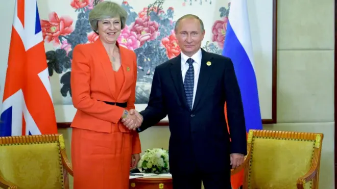 Мэй и Путин