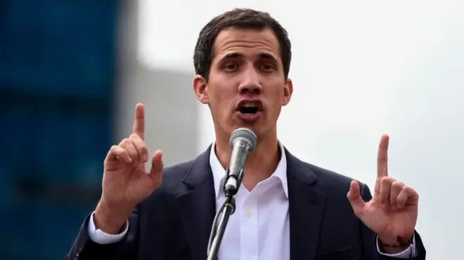 O opositor Juan Guaidó se autoproclamou presidente encarregado da Venezuelavai de bet história23vai de bet históriajaneiro