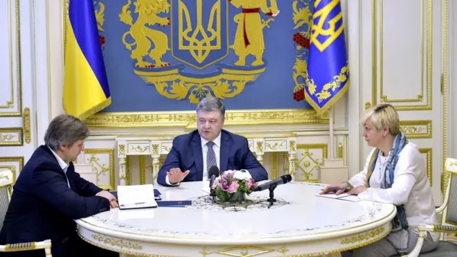 данилюк, порошенко, гонтарева