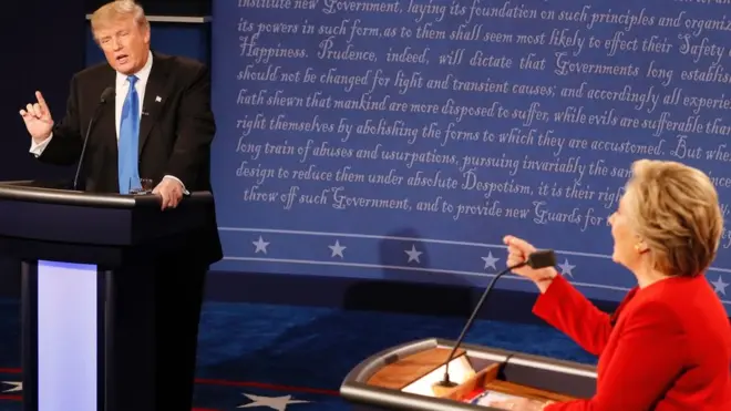 Дональд Трамп и Хиллари Кинтон