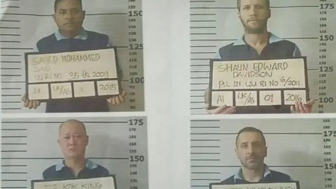 Sayed Muhammad Said dari India dan Dimitar Nikolov Iliev Dimitir Nikolon Ilev, asal Bulgaria, ditangkap di sebuah hotel di Ibu kota Timor Leste, Dili.