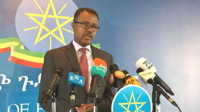 የውጪ ጉዳይ ሚንስቴር ቃል አቀባይ አቶ ነብየት ጌታቸው