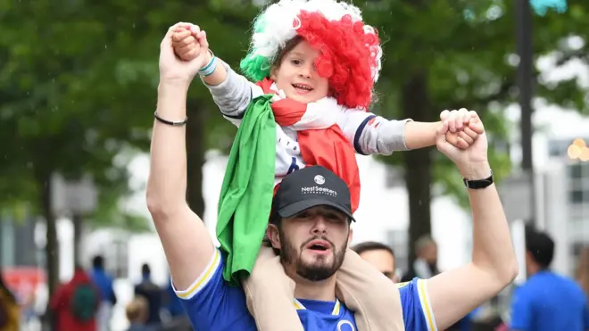 Football runs through the veins of Italians