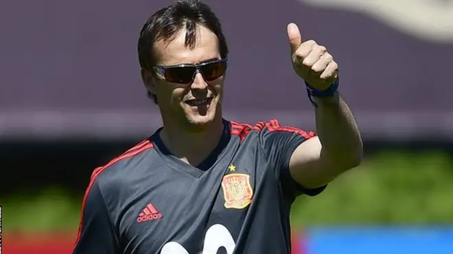 Julen Lopetegui has managed the Spanish national side since 2016