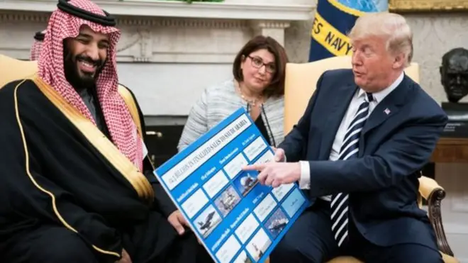ترامب وبن سلمان