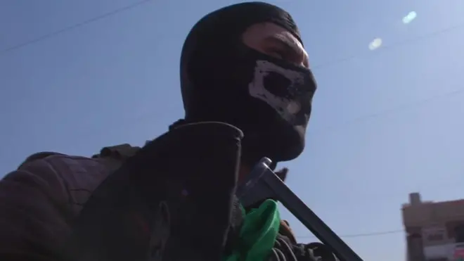 Сотрудник иракской службы безопасности.