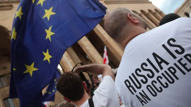 Протесты в Тбилиси