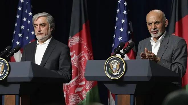 د ولسمشر غني او عبدالله عبدالله ترمنځ د سیاسي جوړجاړي لپاره هڅې روانې دي